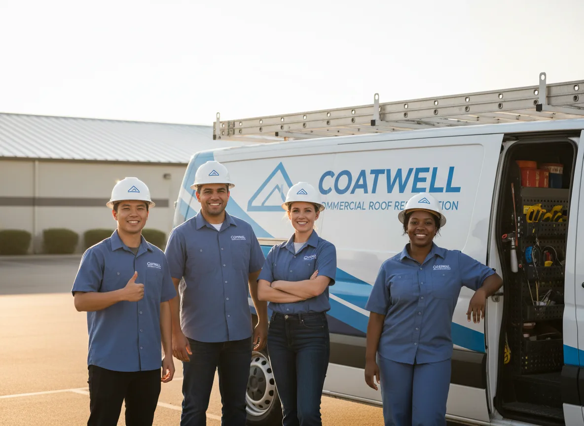 Commercial roof coating company in Woodland, WA